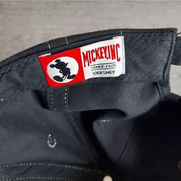 Vintage Disneyland Mickey Inc. Black Adjustable Strapback Hat - Picture 6 of 7